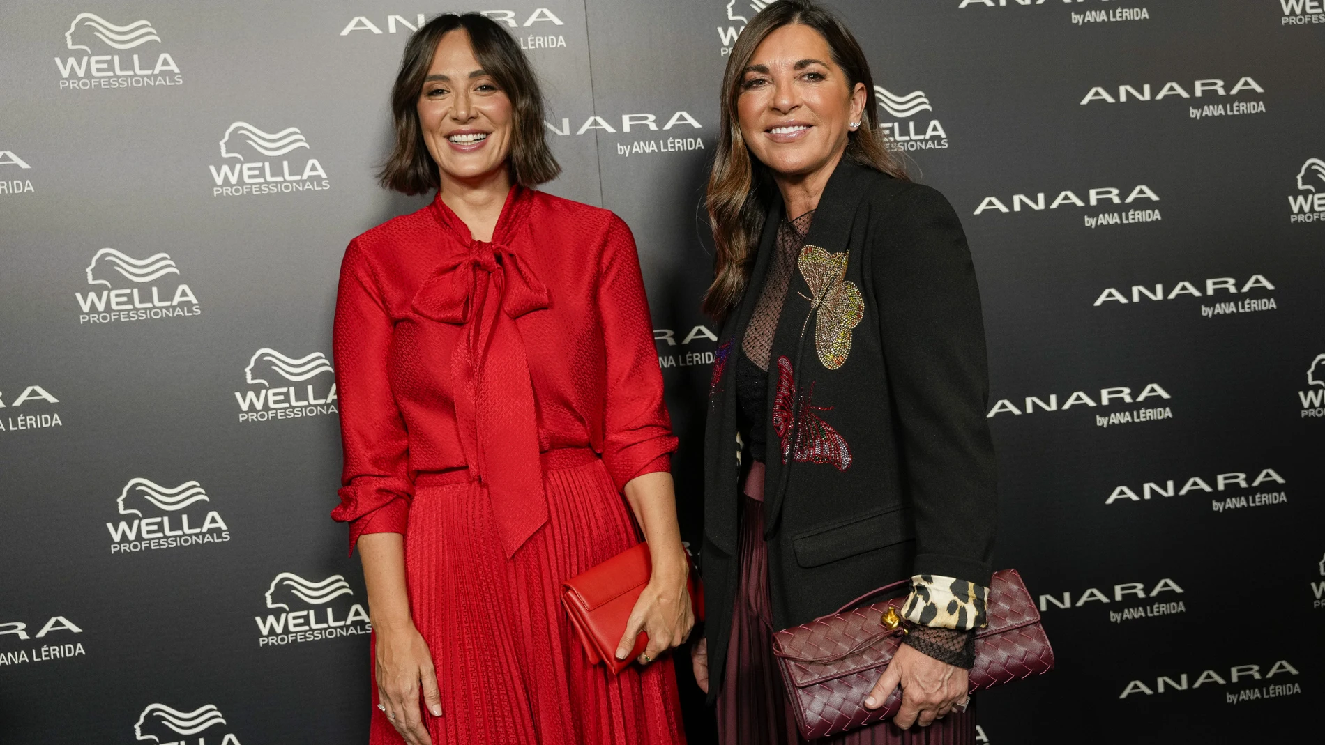 Tamara Falcó junto a Ana Lérida en una cena en Barcelona.