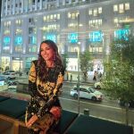 Paula Echevarría con look de cena.