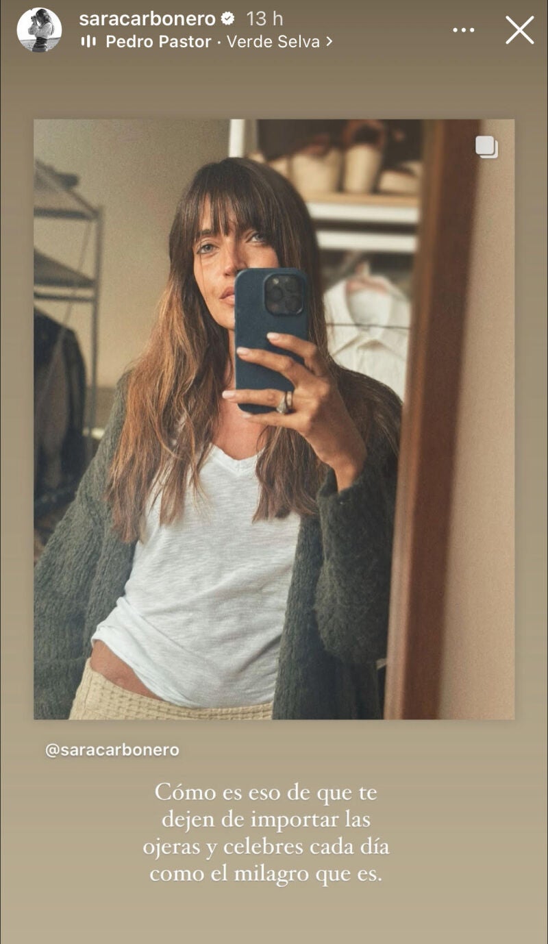 El potente mensaje de Sara Carbonero.