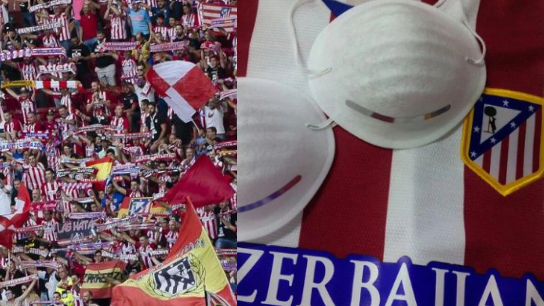 Los hinchas del Atlético calientan el derbi y piden ir con mascarillas: "...Que ellos pongan los monos y los payasos"