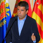 El presidente de la Generalitat valenciana, Carlos Mazón