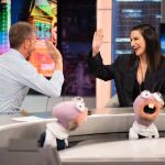 Laura Pausini fue este miércoles a divertiste a "El Hormiguero"