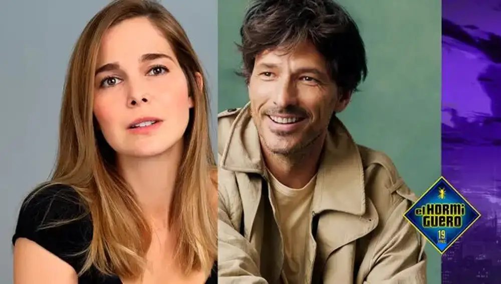 Natalia Sánchez y Andrés Velencoso en 'El Hormiguero'