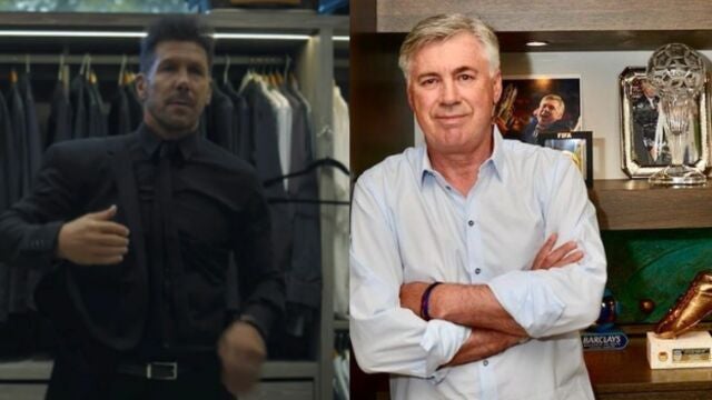  Simeone y Ancelotti