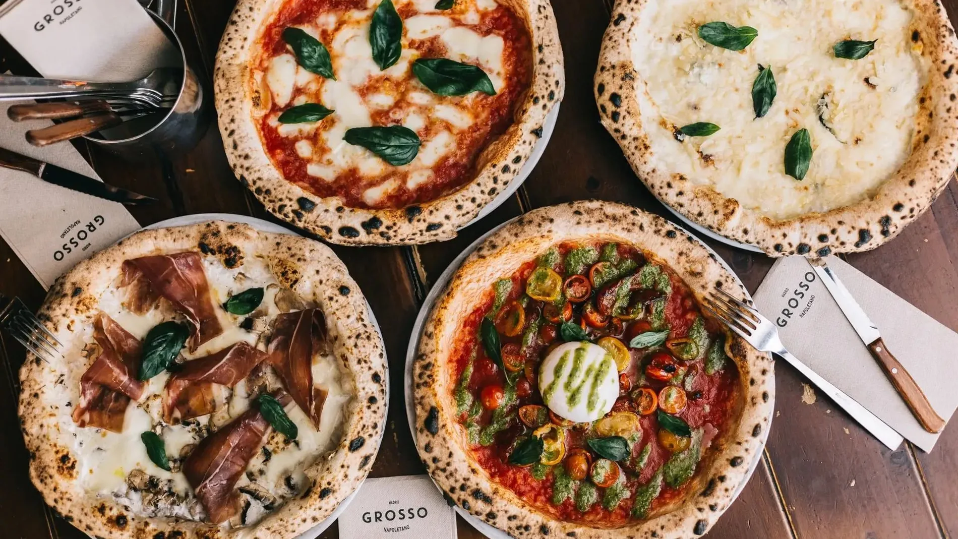 Pizzas de Grosso Napoletano, la empresa de Ichi Aragón
