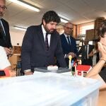 El presidente del Gobierno de la Región de Murcia, Fernando López Miras