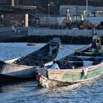 Llegada de 151 inmigrantes a El Hierro en dos cayucos