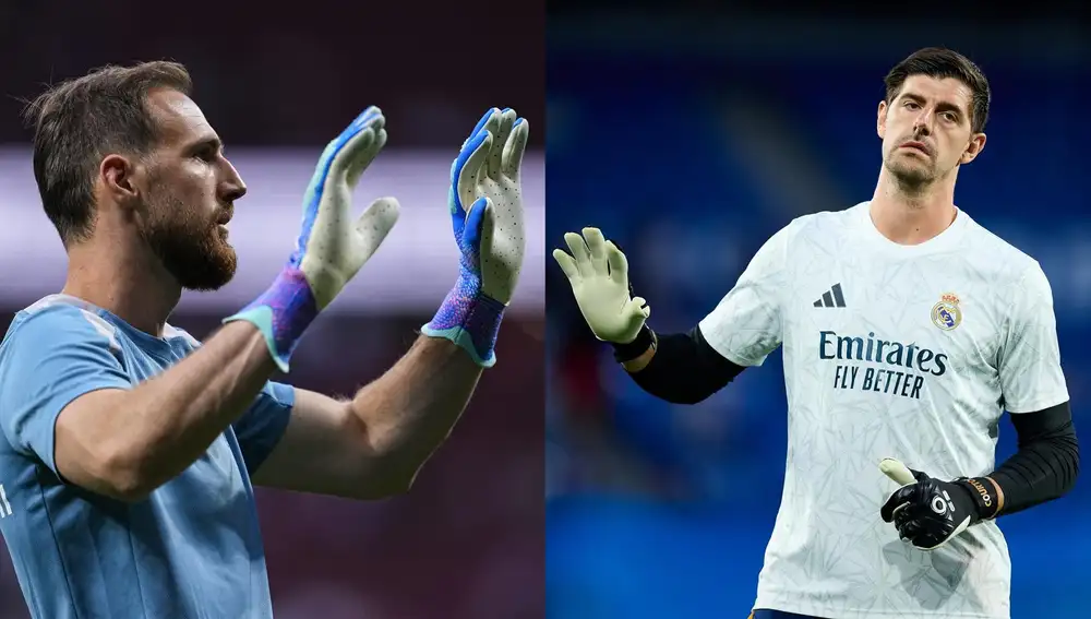 MADRID.-Las defensas y el duelo Oblak-Courtois, claves en el derbi del Metropolitano