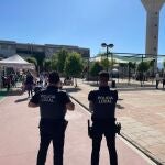 Agentes de la Policía Local de Santa Fe (Granada)