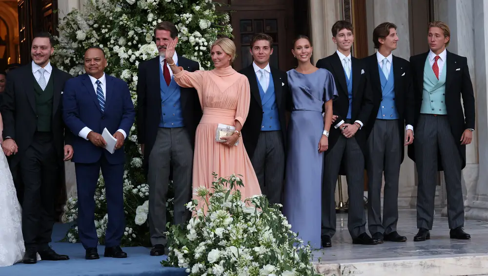 Teodora de Grecia y Matthew Kumar contraen matrimonio en Atenas