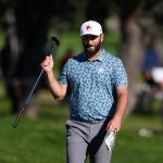 Jon Rahm, en un momento de su tercer recorrido en el Open de España 2024