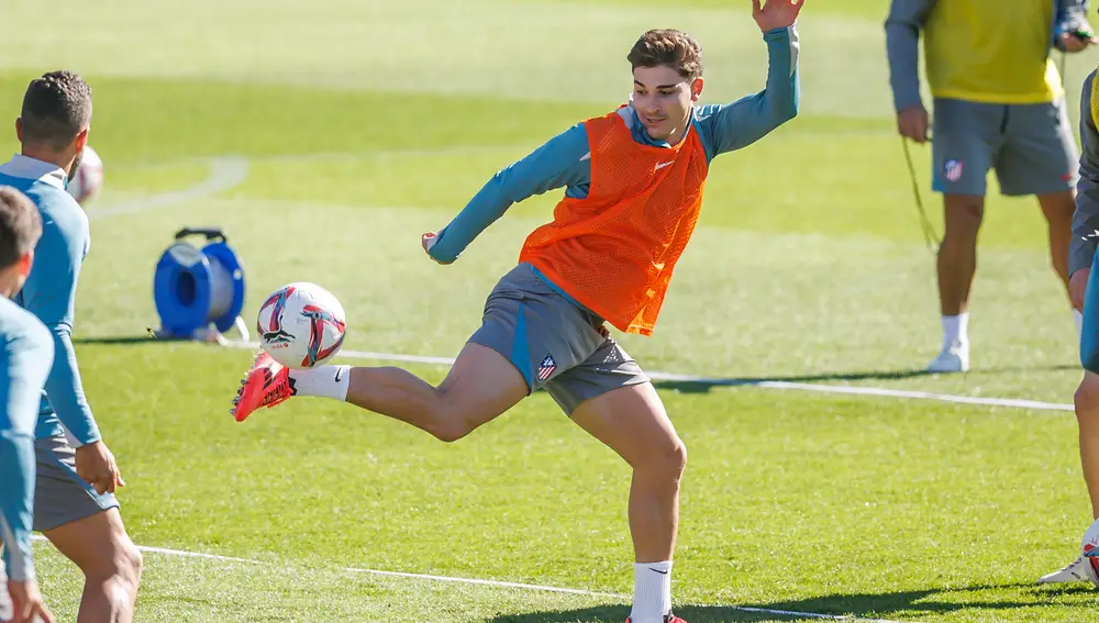 Entrenamiento del Atlético de Madrid