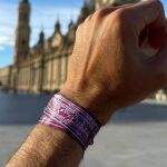 Edición limitada de las Cintas de la Virgen del Pilar con diseño de cachirulo