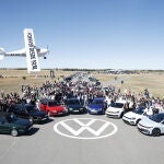Volkswagen celebra en Segovia los 50 años del Golf