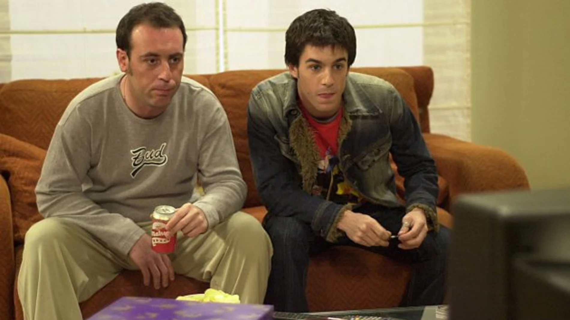 Antonio Molero y Alejo Sauras en "Los Serrano"