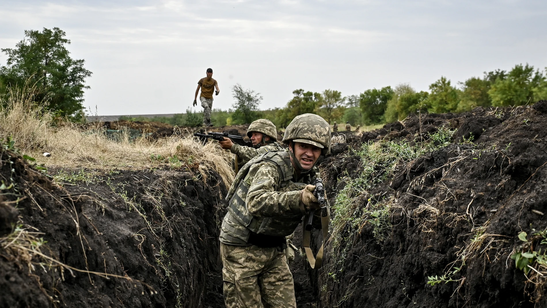 September 26, 2024, Ukraine: UKRAINE - SEPTEMBER 12, 2024 - Servicemen of the 65th Separate Mechanized Brigade of the Armed Forces of Ukraine undergo combat cohesion, Ukraine Europa Press/Contacto/Dmytro Smolienko 12/09/2024 ONLY FOR USE IN SPAIN