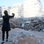 Daños en Beirut un día después de que los ataques israelíes mataran al líder de Hezbolá, Nasralá