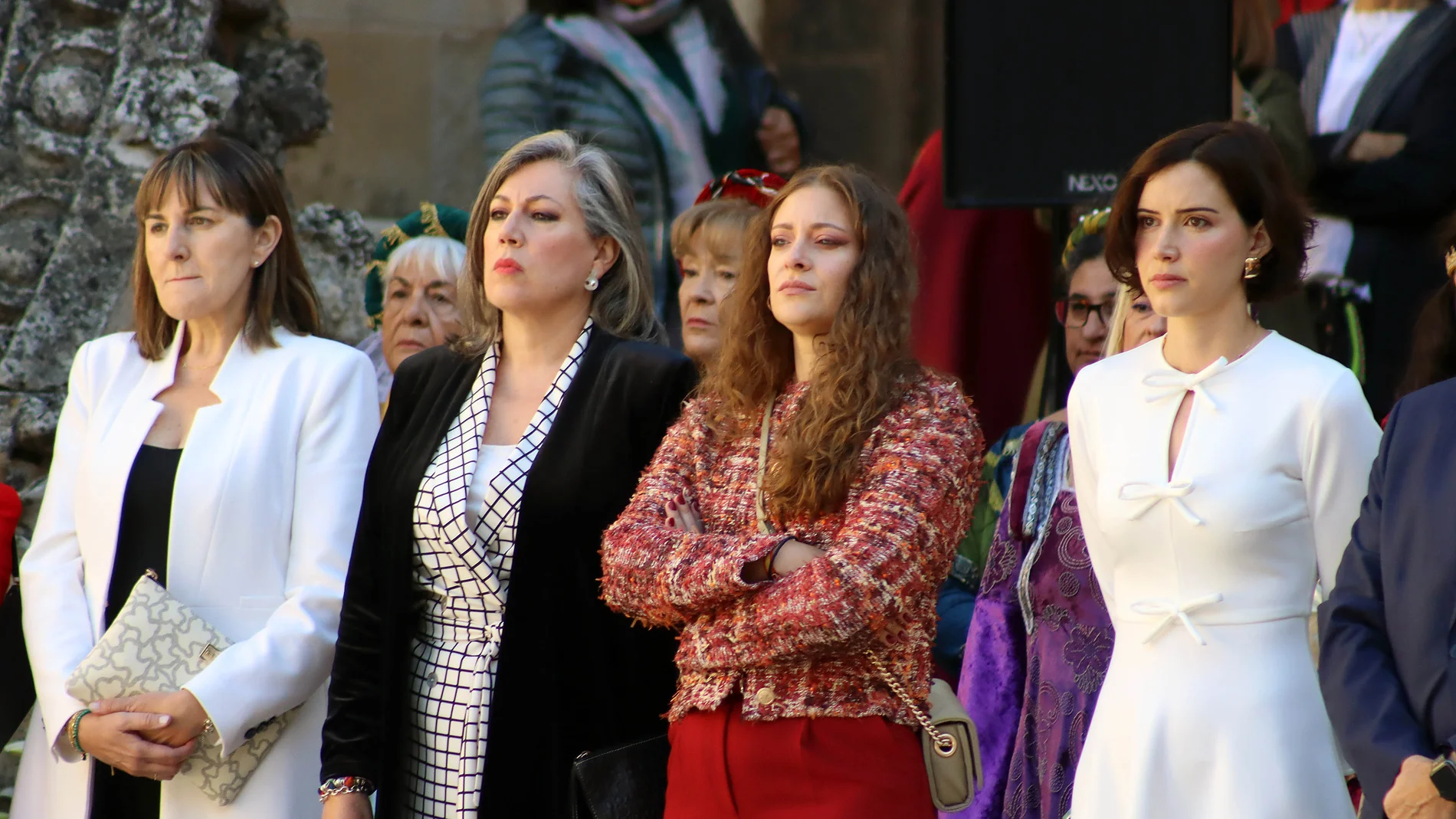 La dirigente del PP, Ester Muñoz, durante la celebración en León