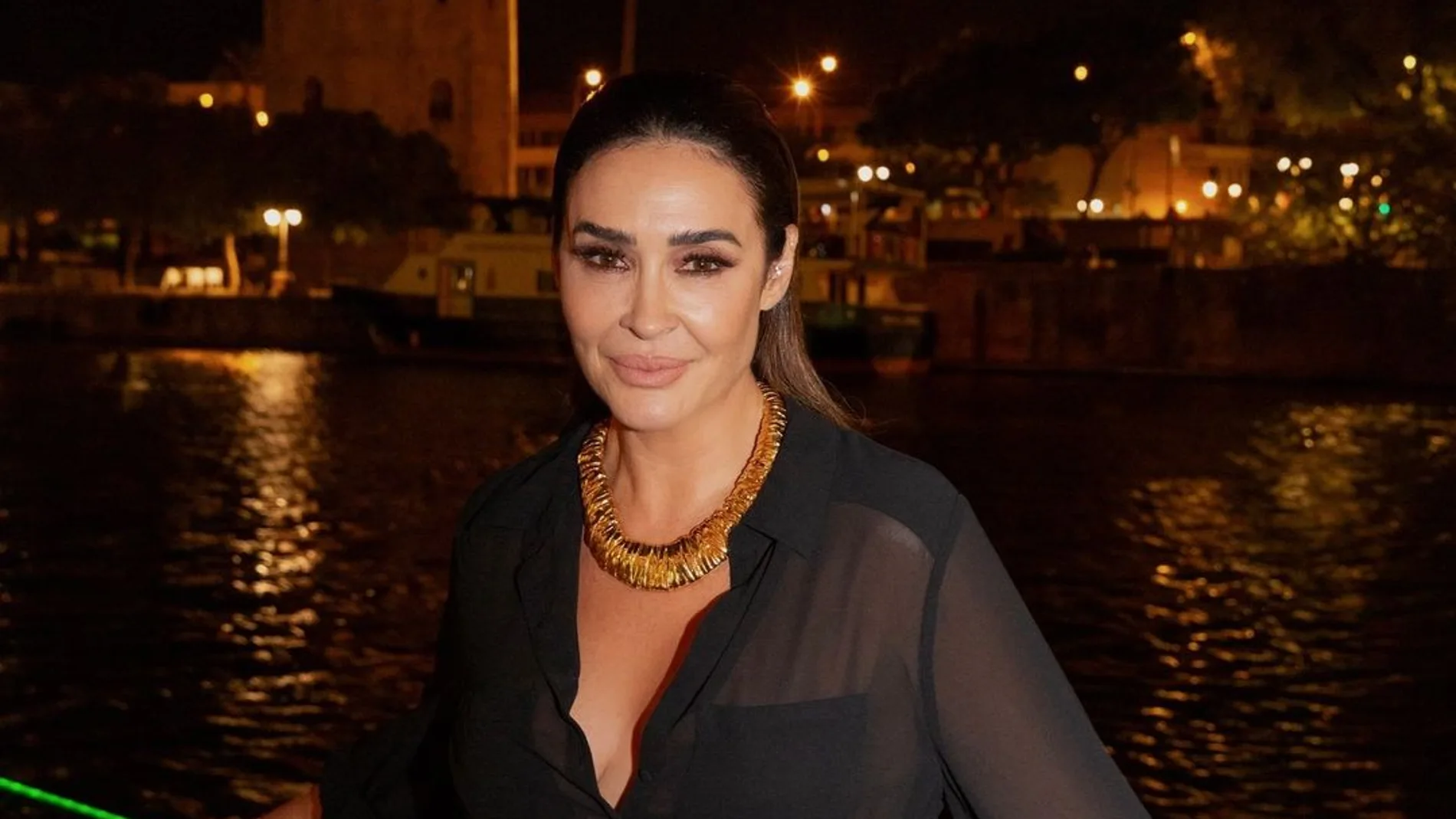 El look de noche de Vicky Martín Berrocal.