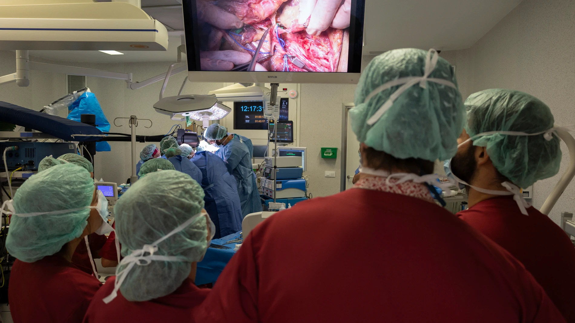 Trasplante de cara pionero en el hospital Bellvitge