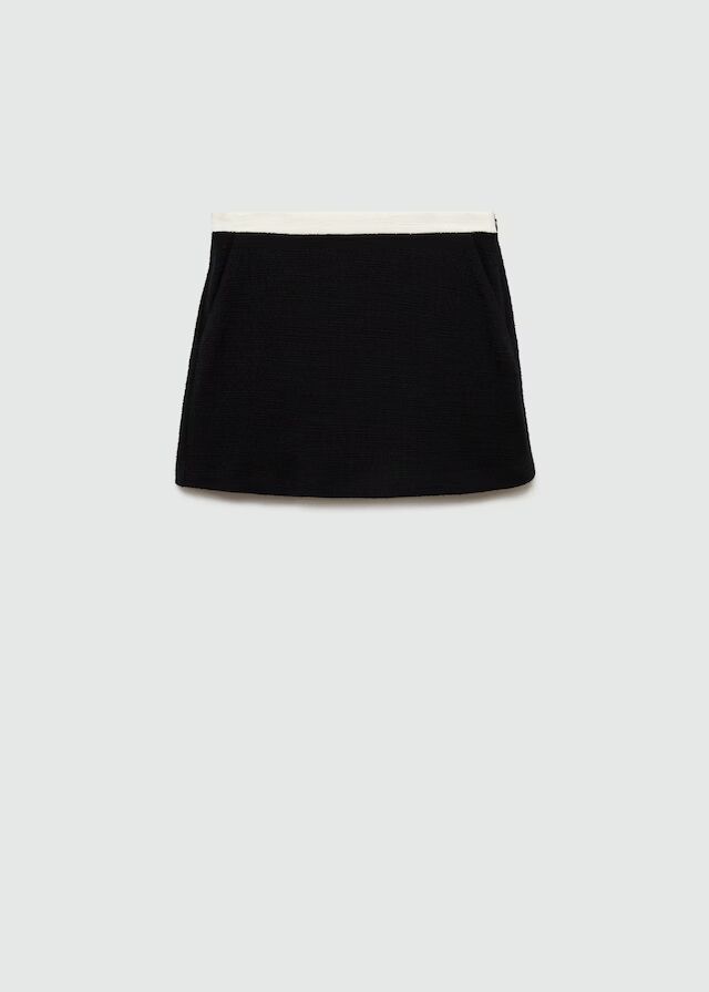 Minifalda tweed