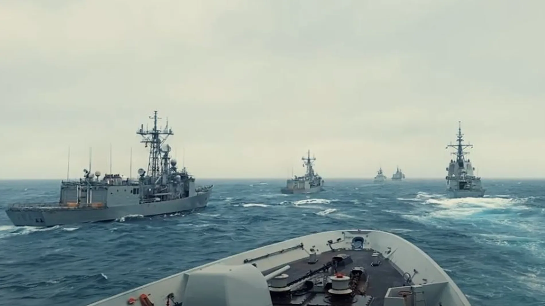 Fotograma del nuevo vídeo de la Armada de 2024