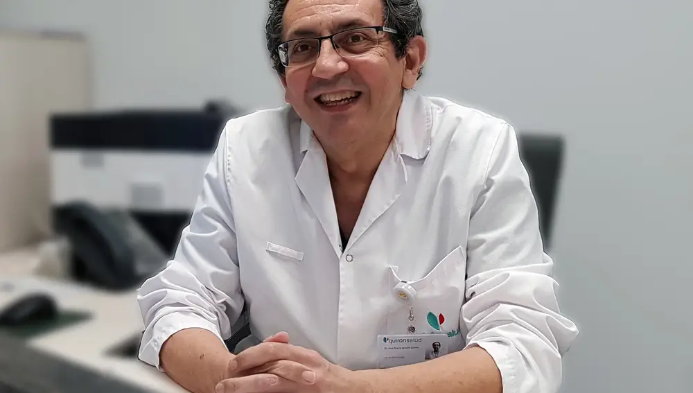 Dr. José María Ignacio, jefe del servicio de Neumología del Hospital Quirónsalud Marbella y del Hospital Quirónsalud Campo de Gibraltar.