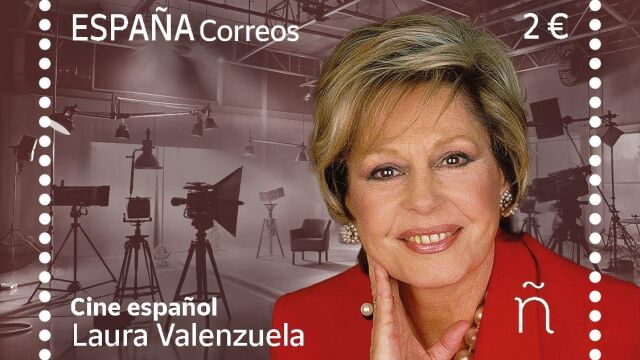 Correos emite un sello dedicado a Laura Valenzuela, una de las pioneras de la televisión