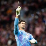 Courtois, portero del Real Madrid