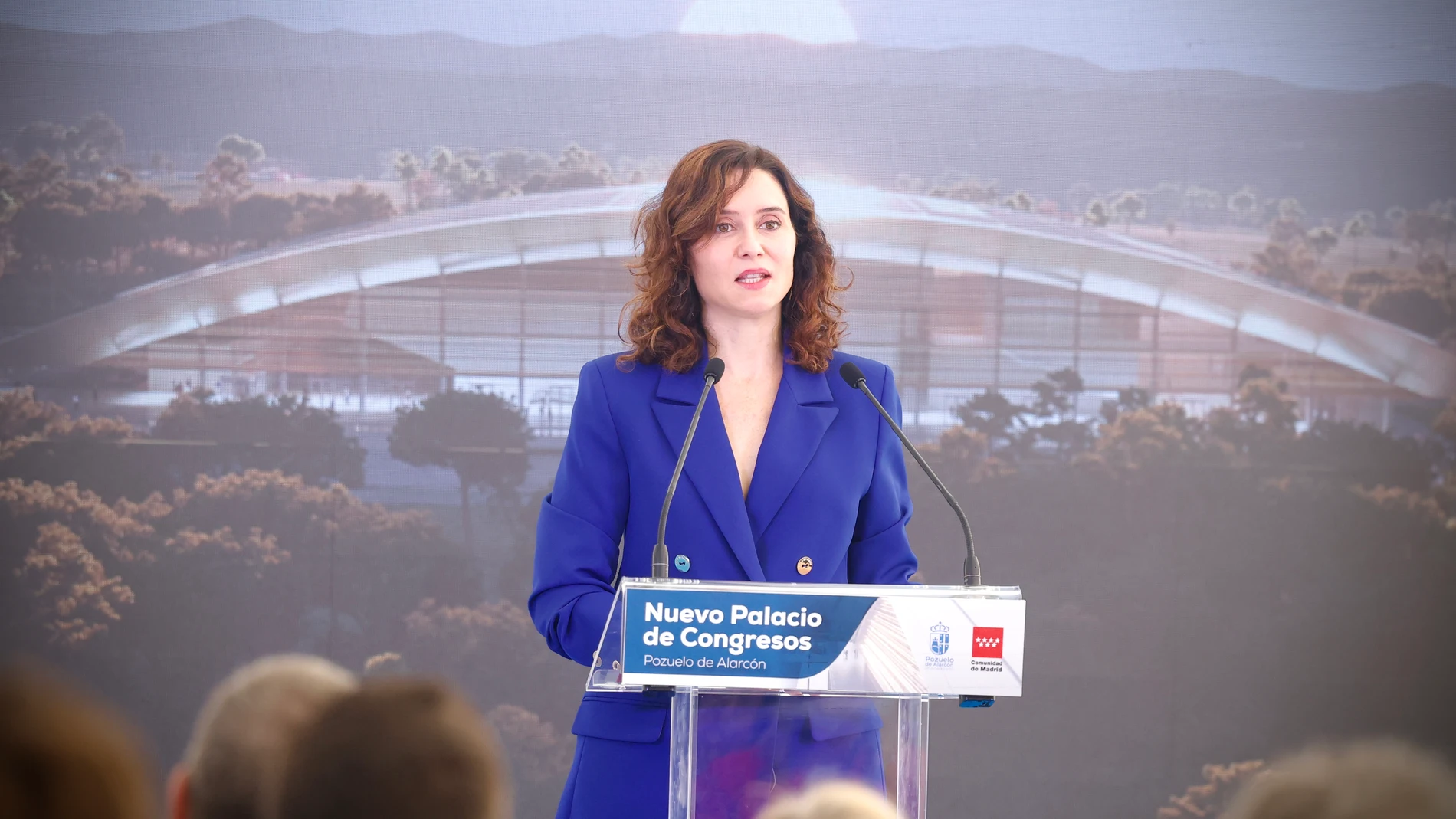 Así será el Palacio de Congresos de Pozuelo: una gran cúpula dorada