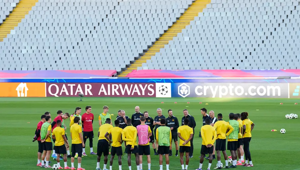 Entrenamiento del Young Boys