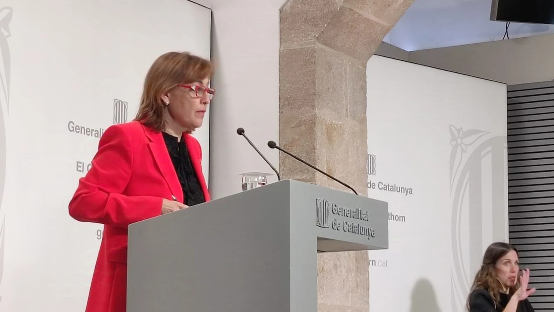 La portavoz del Govern y consellera de Territorio, Sílvia Paneque, en rueda de prensa EUROPA PRESS 01/10/2024