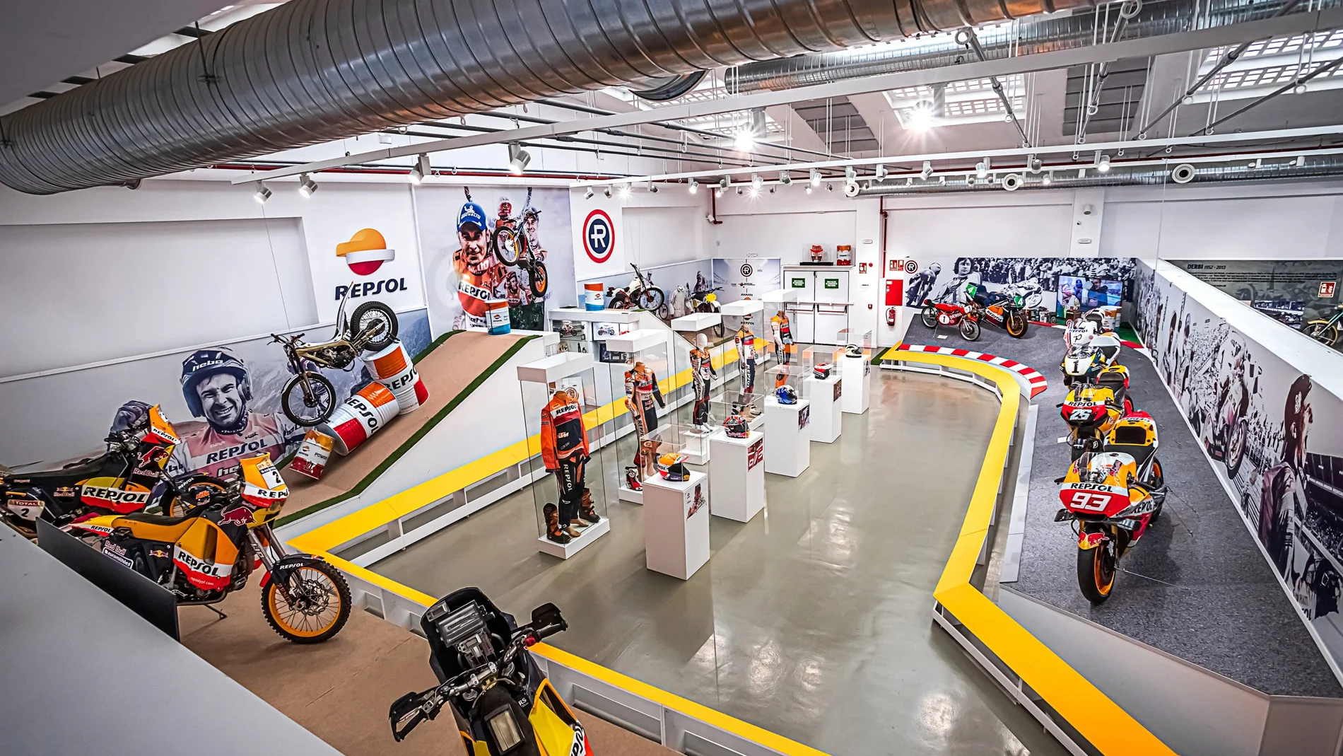 Una panorámica del Museo de la Moto "Made in Spain"