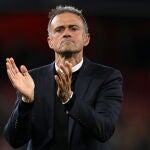 Luis Enrique, después de la derrota ante el Arsenal