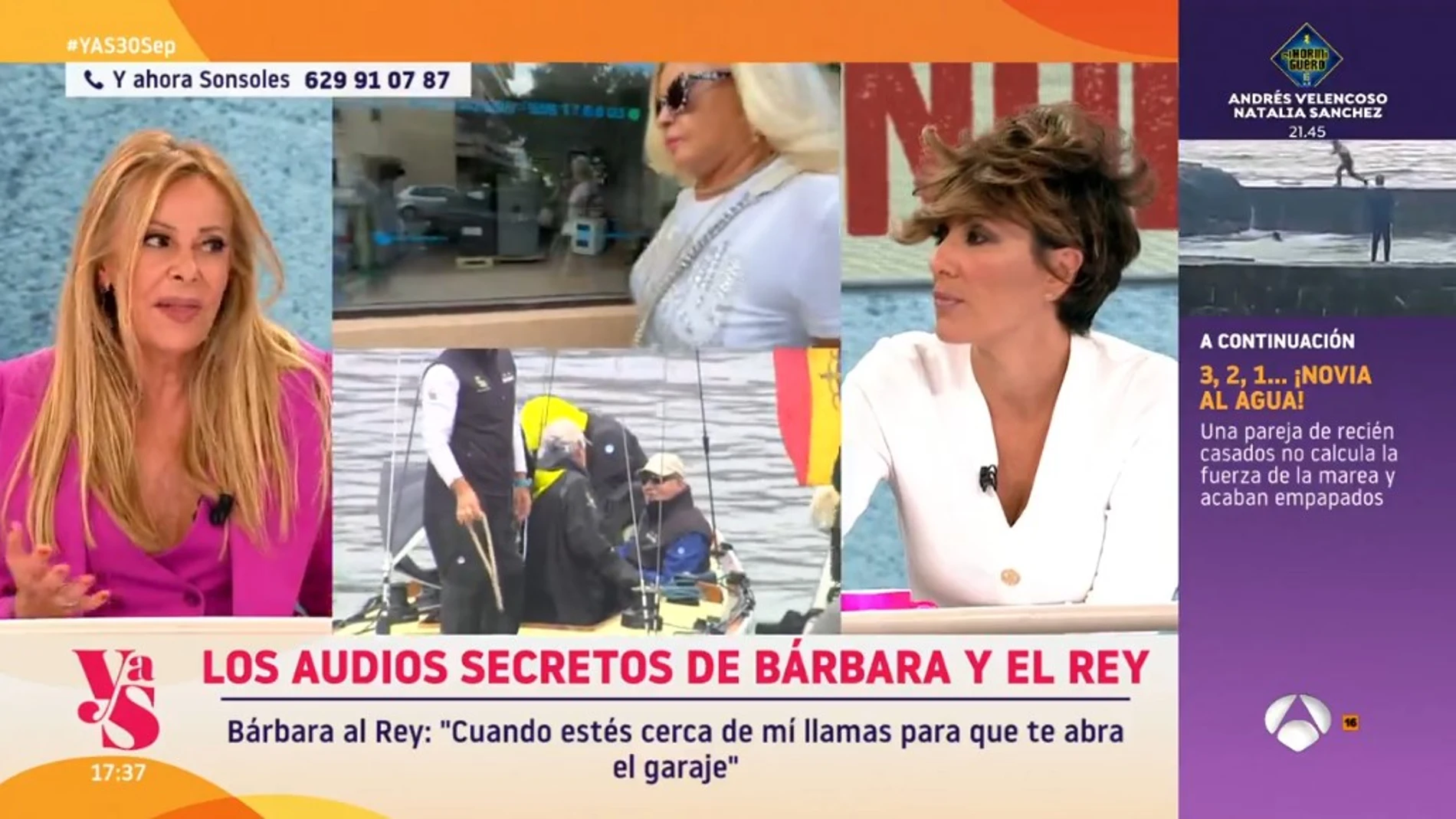 Ana Obregón carga duramente contra Ángel Cristo por vender fotos de su madre con el rey emérito