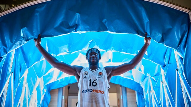 Usman Garuba, jugador del Real Madrid