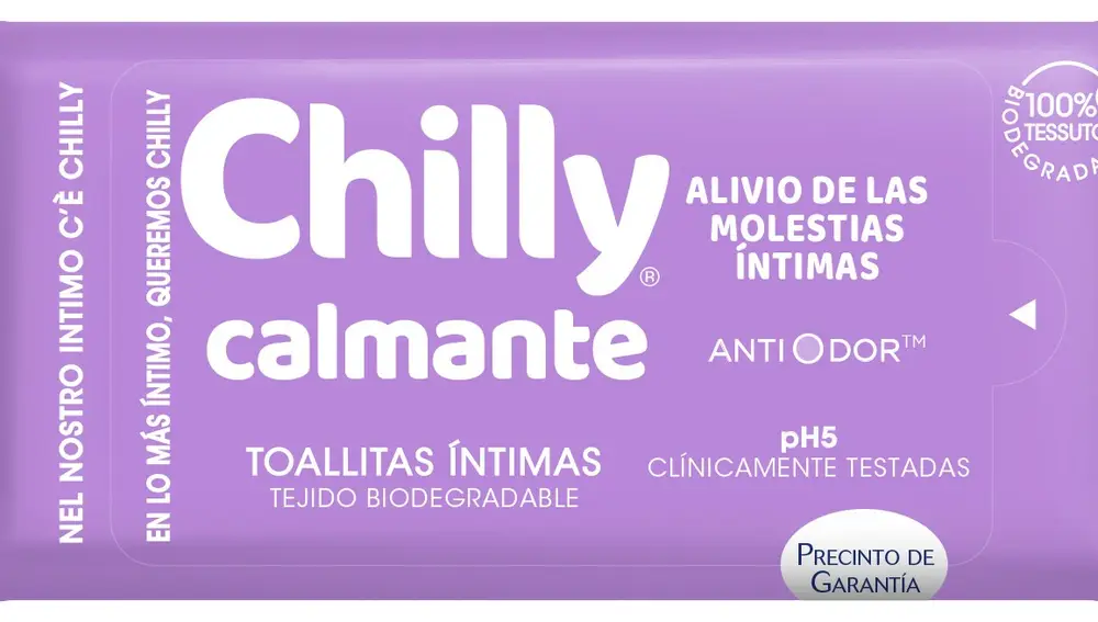 Las toallitas Chilly ofrecen varios beneficios para tu zona íntima