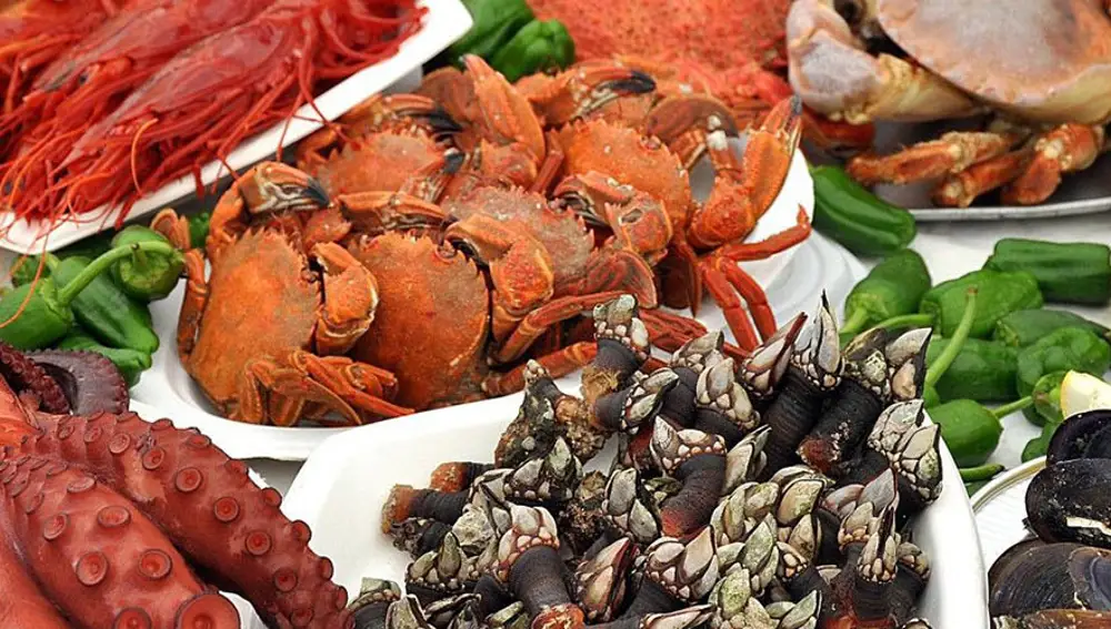 Mariscos.