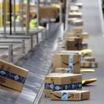 Amazon packages.