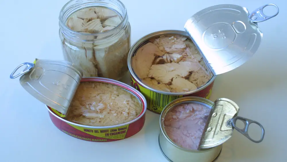 ATUN, BONITO. FRESCO, AL NATURAL, EN ACEITE Y EN ESCABECHE. EN CONSERVA.