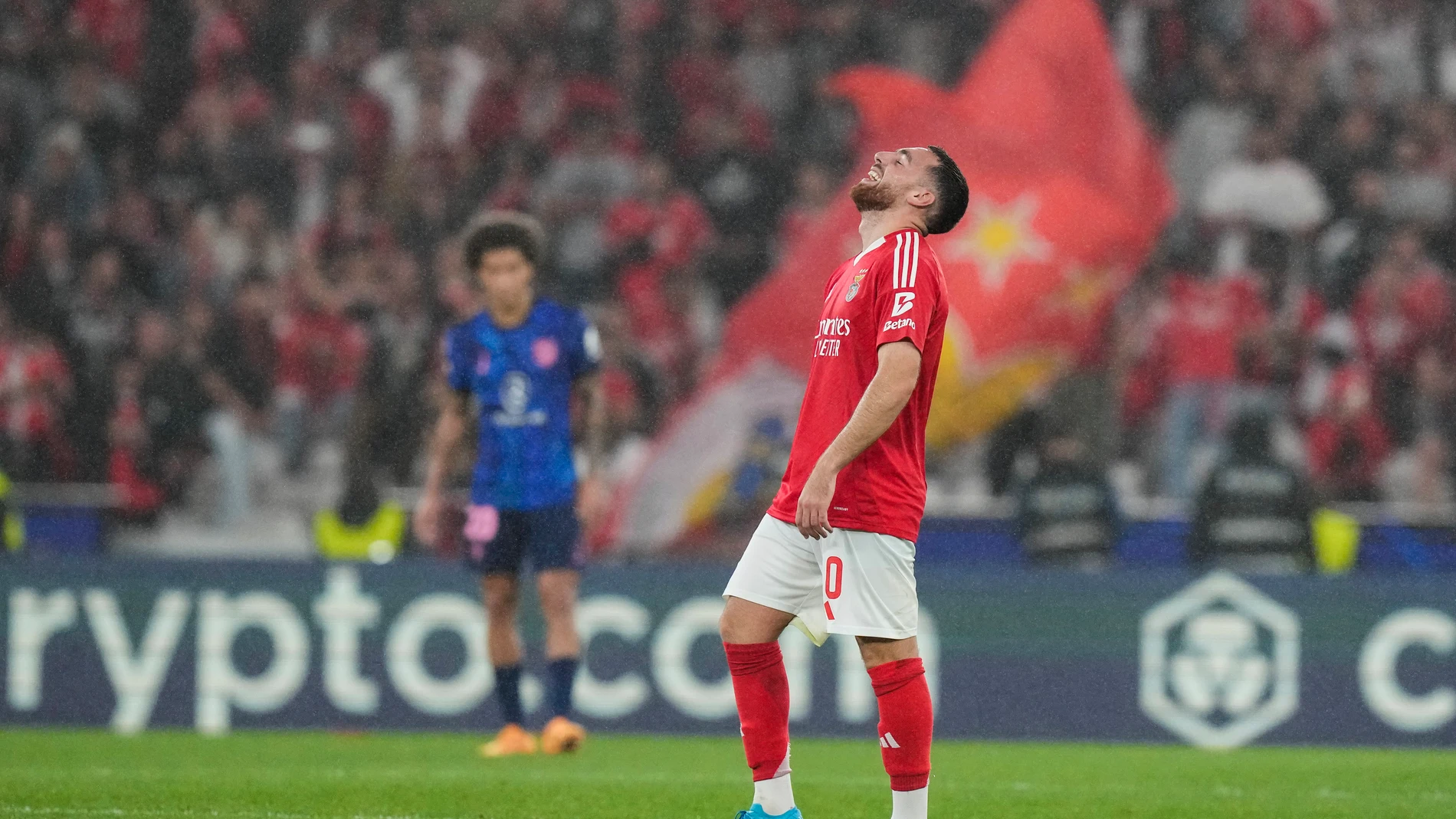 Orkun Kokcu, en un partido de la Champions