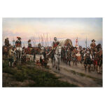 Cuadro de Augusto Ferrer Dalmau titulado "El Camino Español"