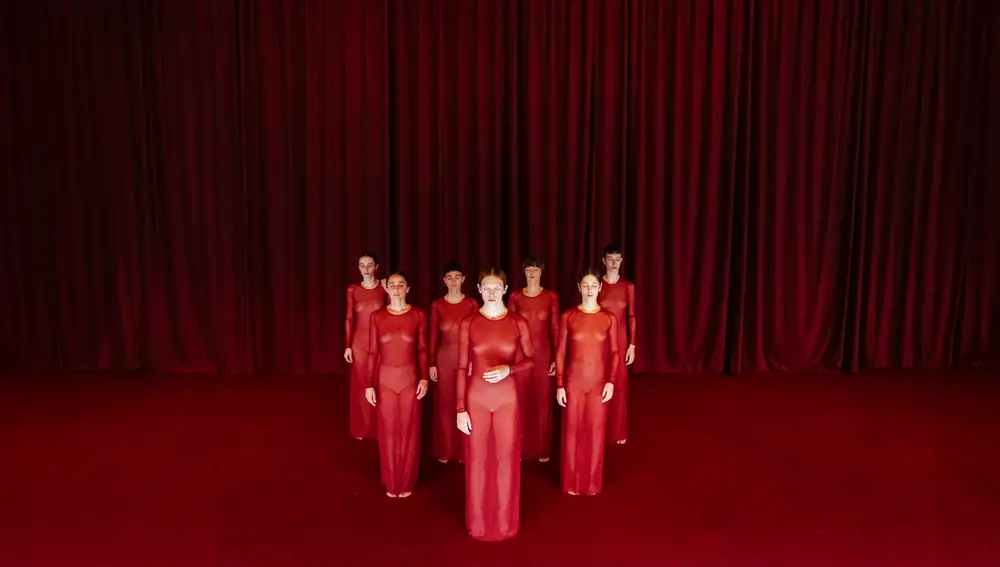 De izquierda a derecha: Lucía Juárez, Joana Vilapuig, Macarena García, Bea de Paz, Ana Polvorosa, Georgina Amorós y Katalin Arana
