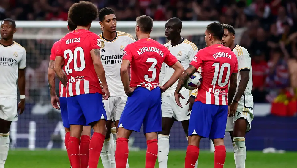 Jugadores del Real Madrid.