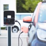 Carga de un coche eléctrico