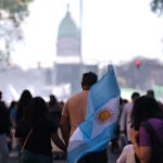 Imagen de archivo de una marcha en Buenos Aires, Argentina