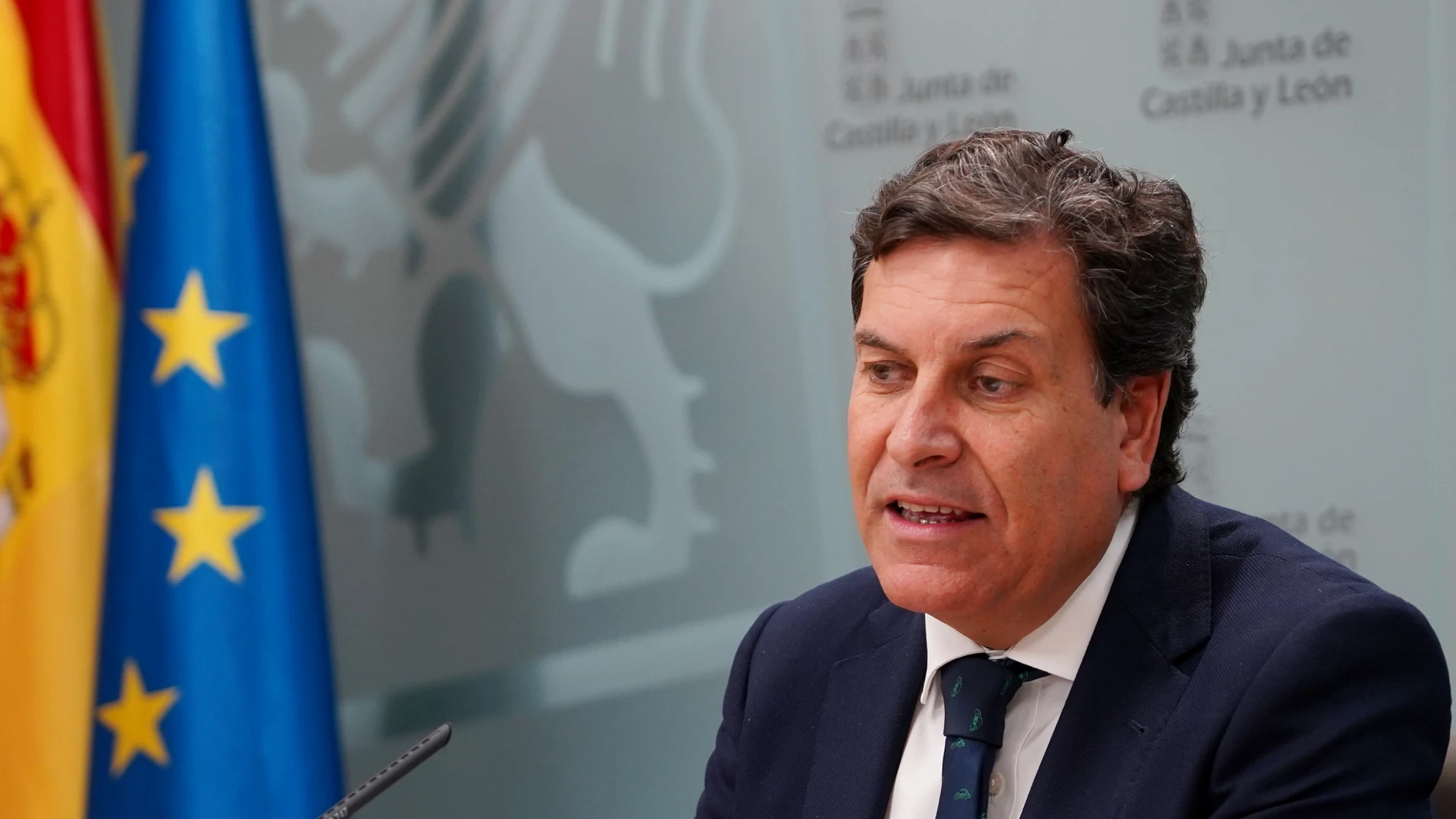 Fernández Carriedo atiende a la prensa tras el Consejo de Gobierno