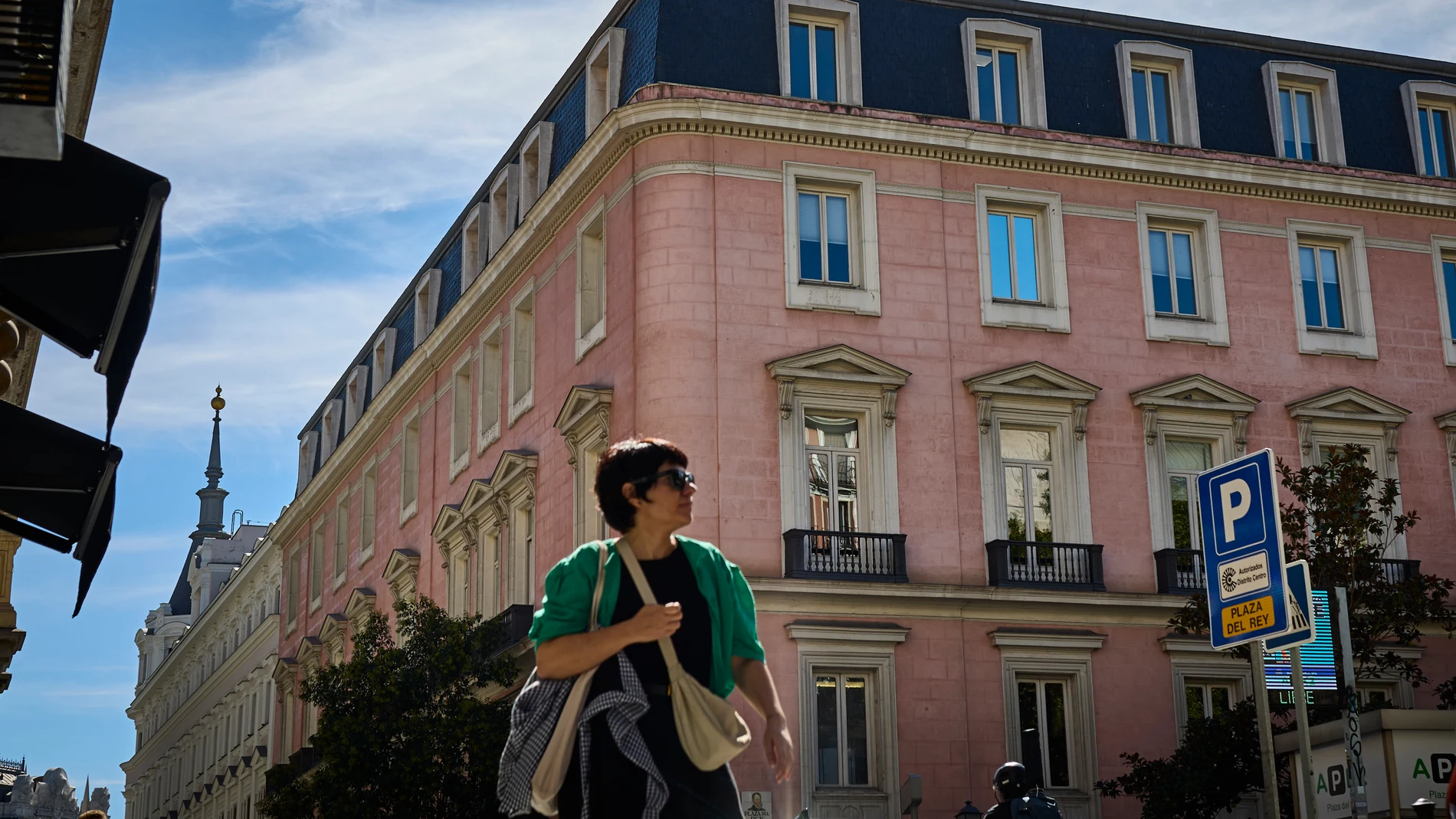 Fachada del Palacio de José María Fontagud y Gargollo, actual sede del Tribunal de Defensa de la Competencia. © Alberto R. Roldán / Diario La Razón. 03 10 2024