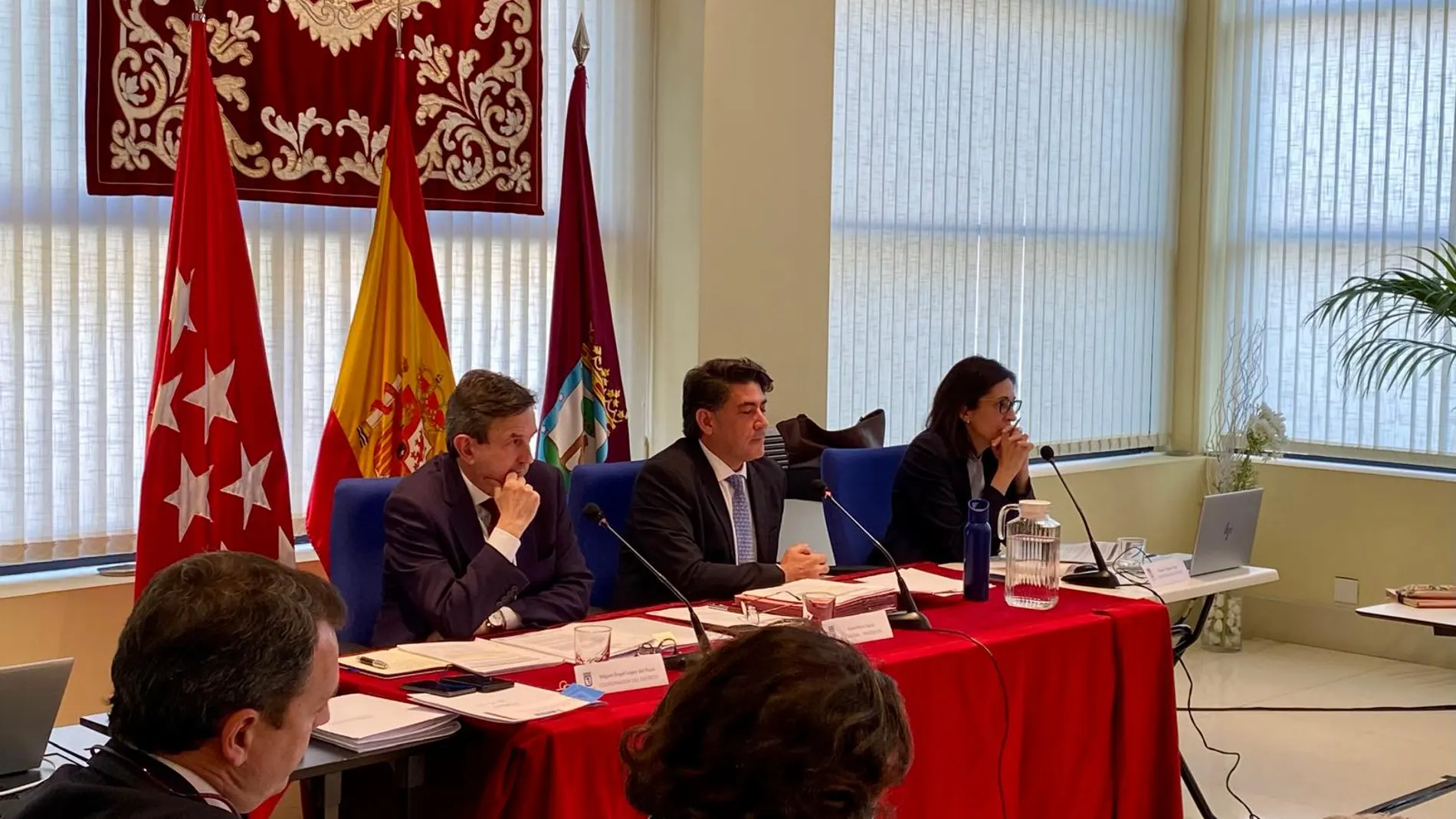 Pleno de la Junta de Distrito de Hortaleza, donde se aprobó la Feria