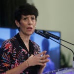 Desayuno informativo con la ministra de Inclusión, Elma Saiz